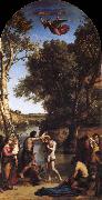 Corot Camille, The Baptism of Christ